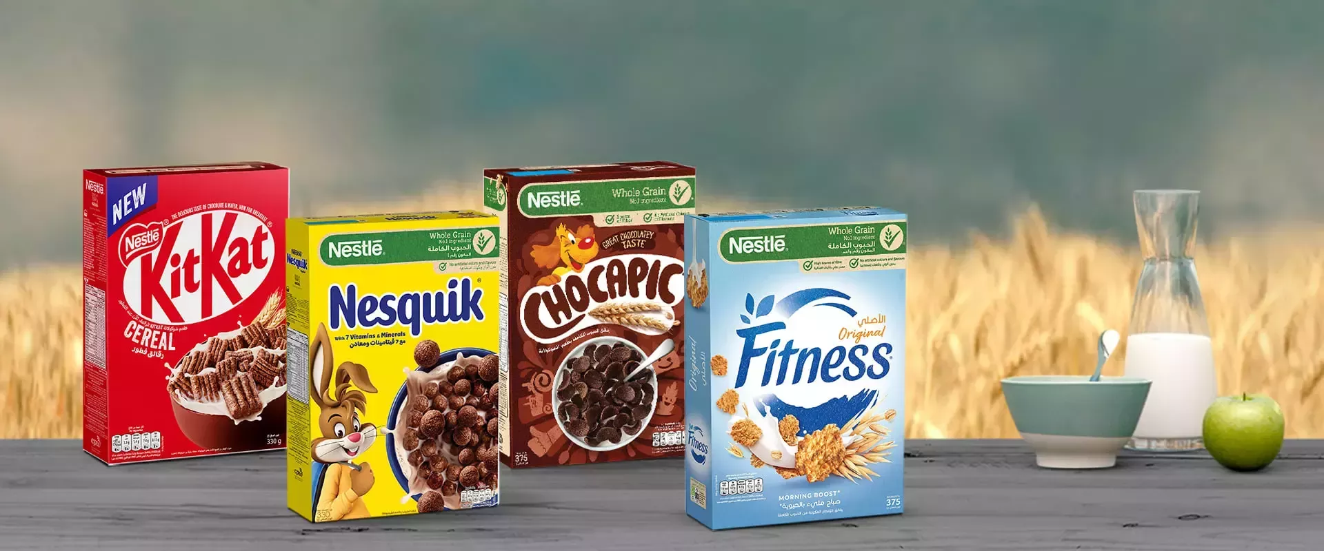 Explore All Whole‑Grain Breakfast Cereals Nestlé MENA
